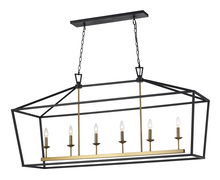 Trans Globe 10267 BK/AG - 6LT PENDANT-XL-BIRD CAGE-BK/AG